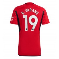 Dres Manchester United Raphael Varane #19 Domáci 2023-24 Krátky Rukáv